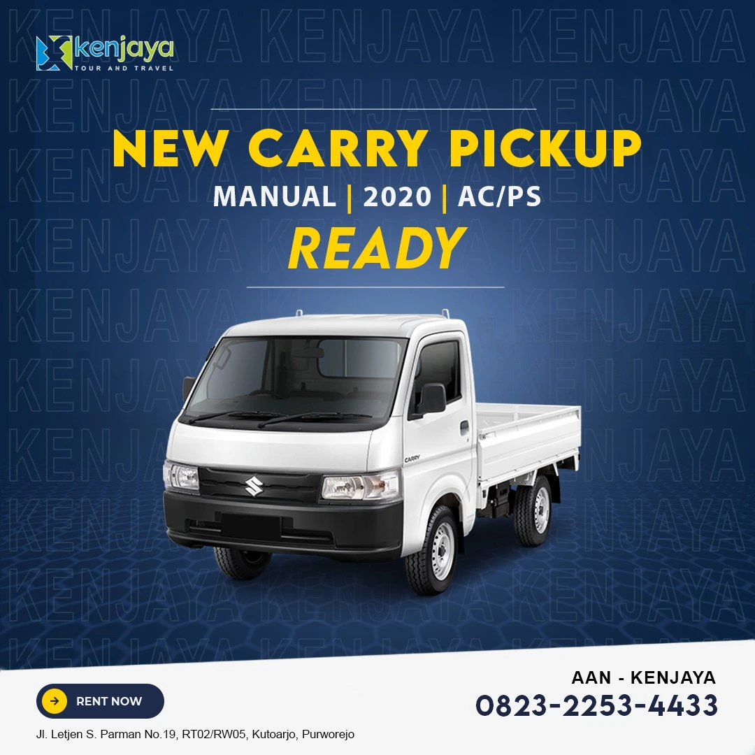 Sewa Mobil New Carry Pickup Purworejo